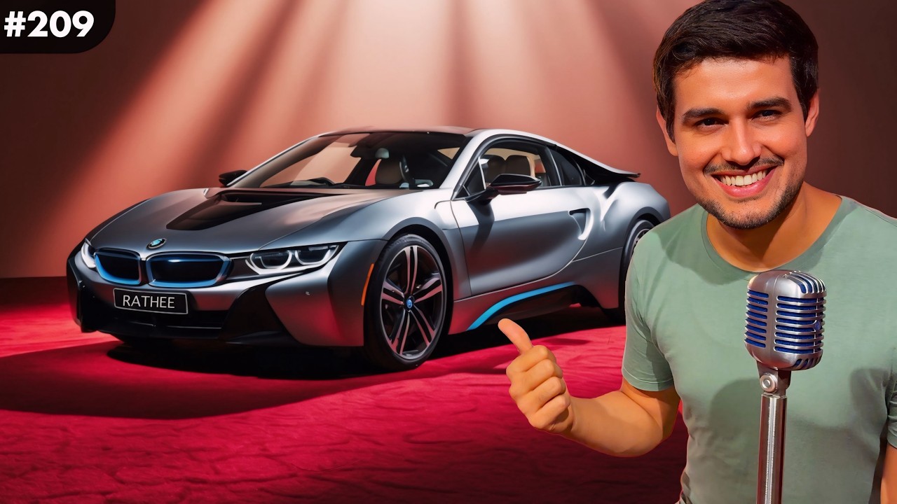 Dhruv Rathee thumbnail template