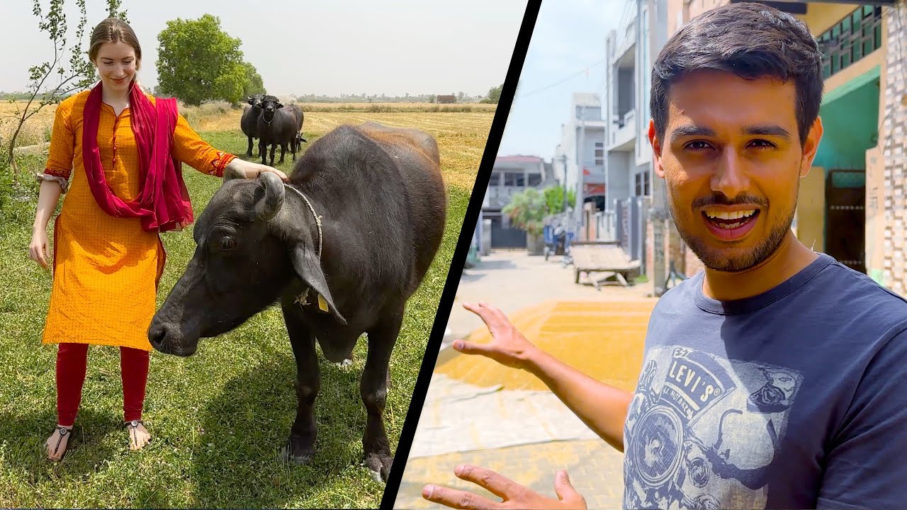 Dhruv Rathee thumbnail template
