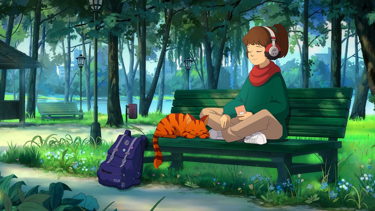 Lofi Girl thumbnail template