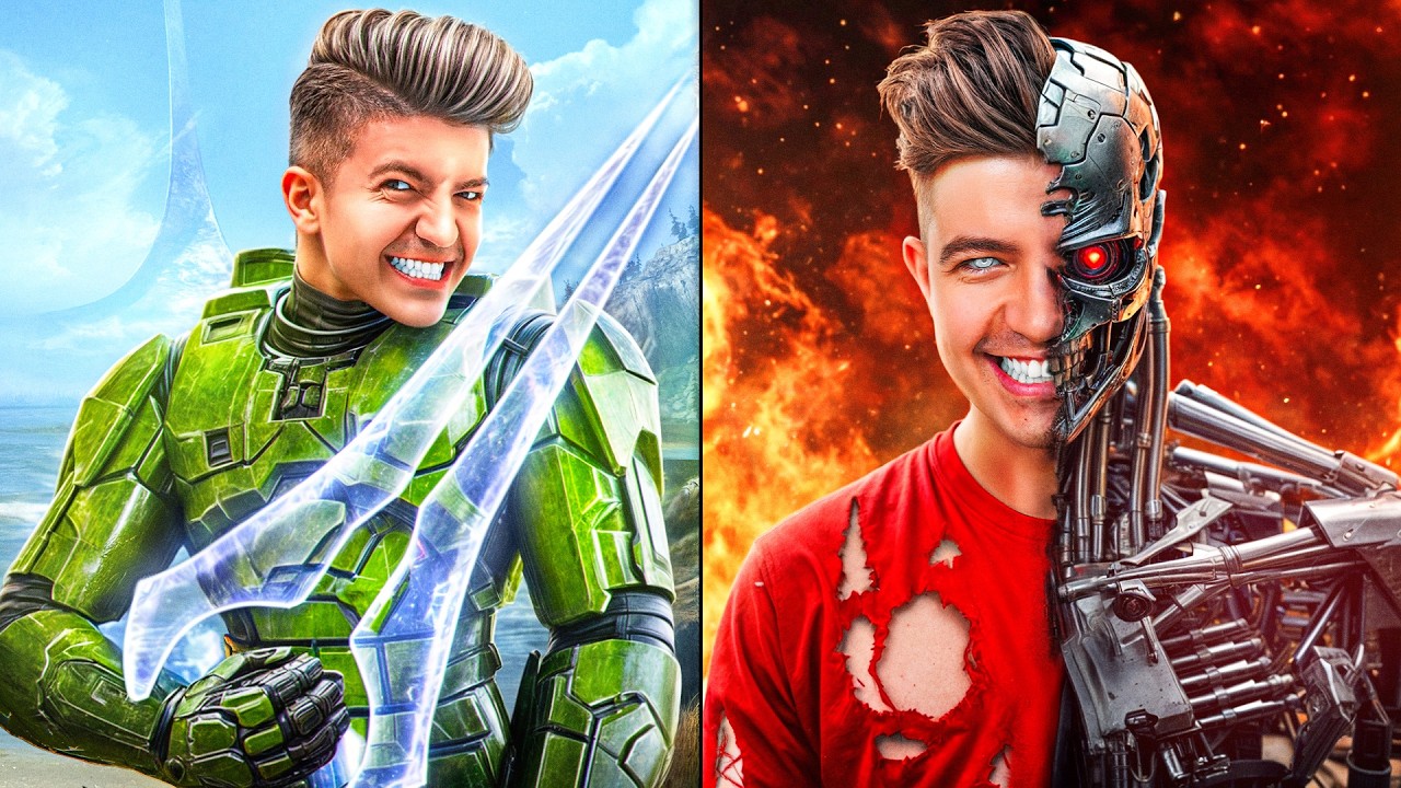 PrestonYT thumbnail template