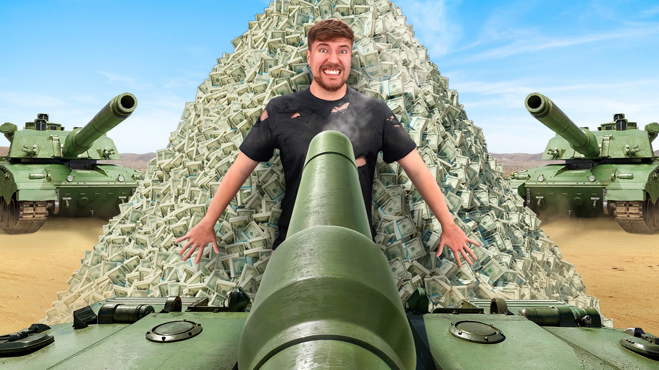 MrBeast thumbnail template
