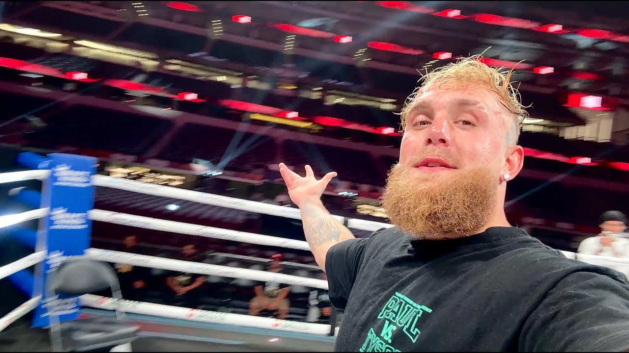 Jake Paul thumbnail template