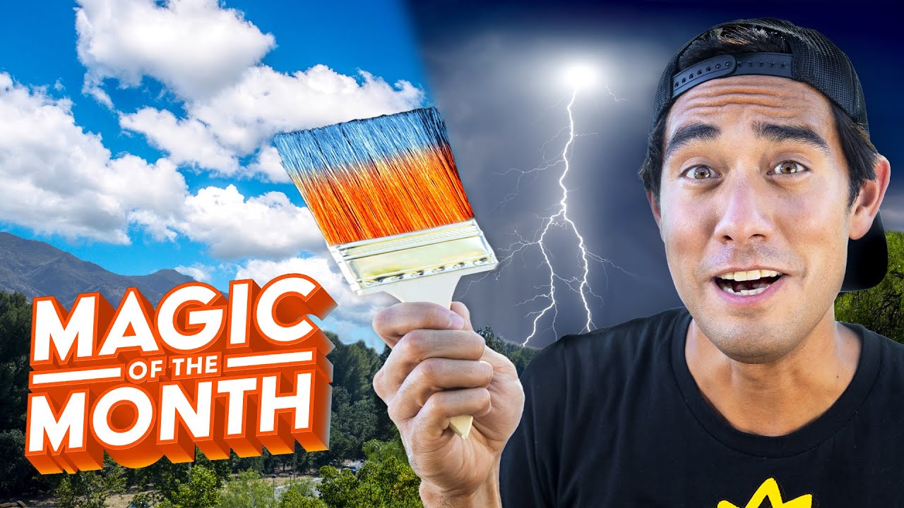Zach King thumbnail template