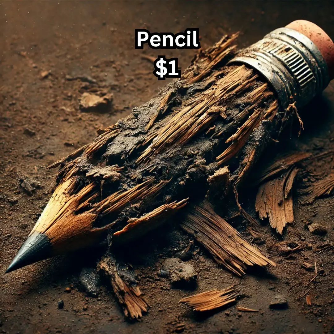 Pencil Through AI's Eyes #ai #pencil #fyp 