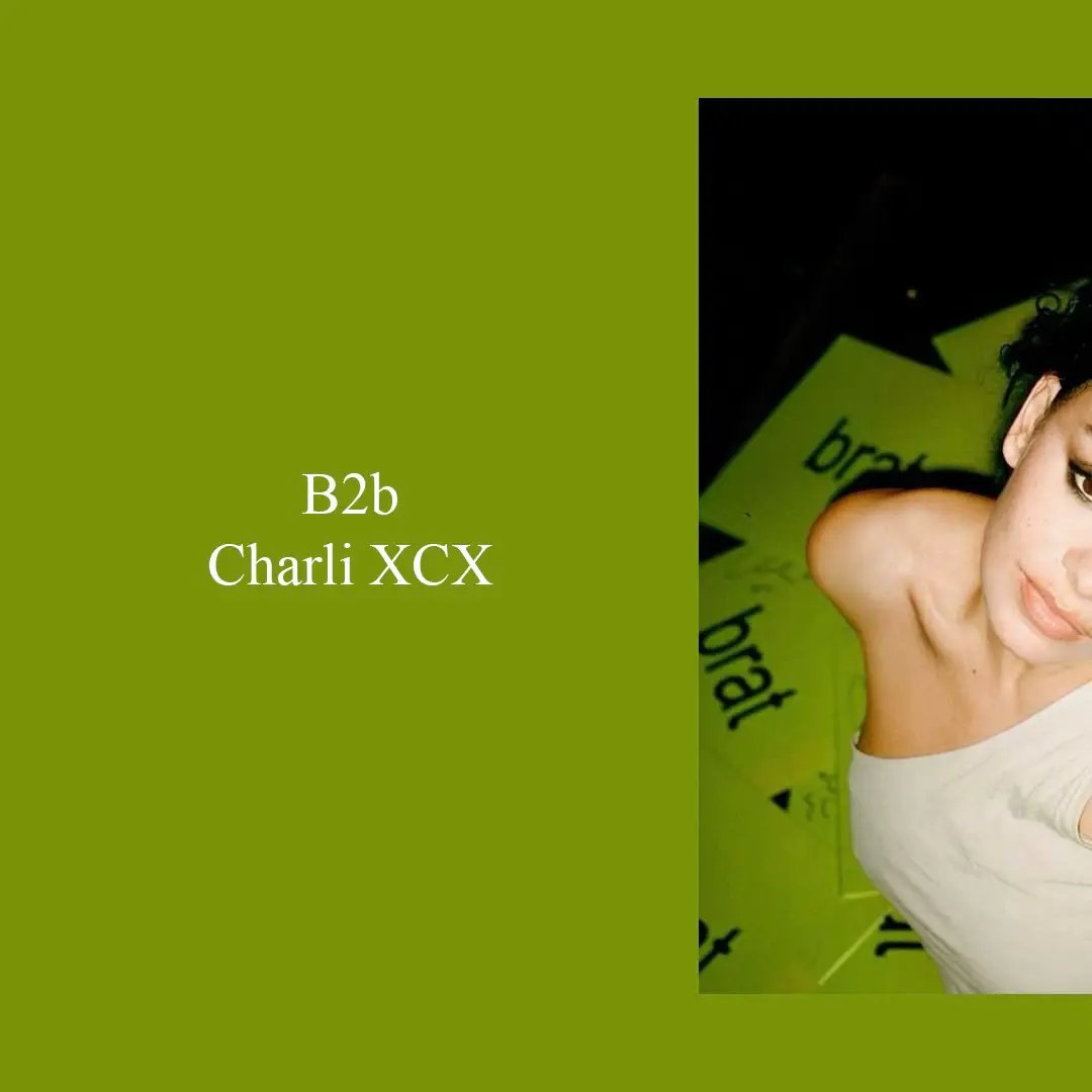 #charli #charlixcx #brat #fyp #b2b #audio #song #bratsummer #concert #backtoback #viral #recommendations 