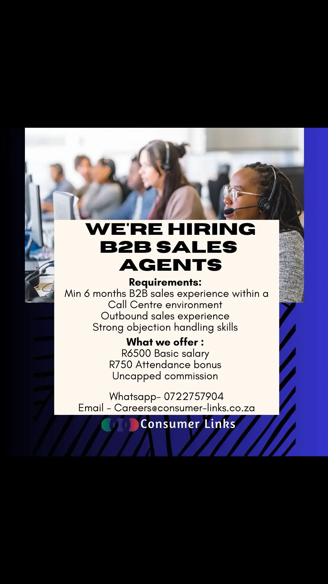 Are you a skilled B2B Sales professional? We’re looking for UK B2B sales agents to help us drive success. Apply today and take your career to the next level!🇬🇧🇿🇦#recruitment #jobopportunity #employee #fyp 