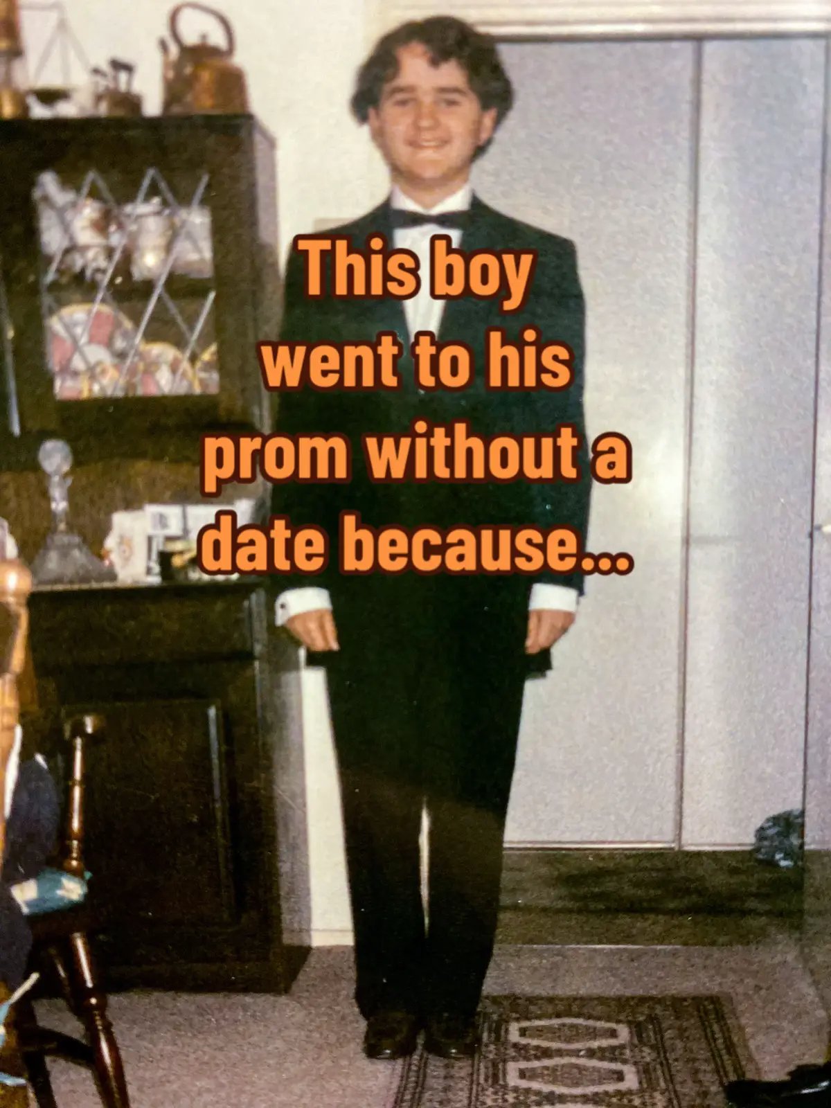 BUT HIS LIFE WAS ABOUT TO CHANGE IN THE MOST UNBELIEVABLE WAY...
