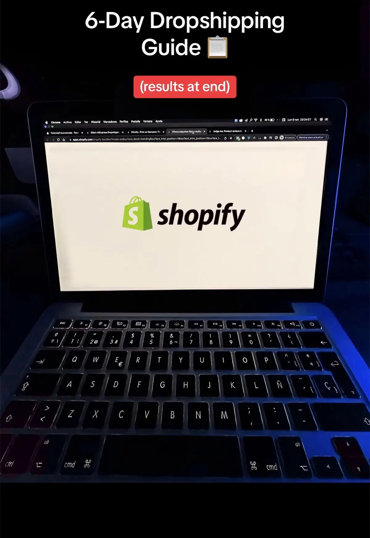 6-Day Dropshipping Guide 🤝 - #dropshipping #ecommerce #entrepreneur #sales #onlinebusiness 