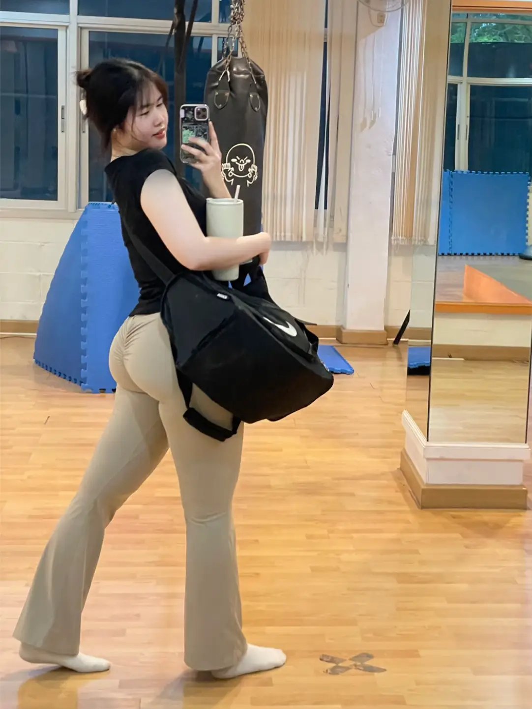 จัดไปค่ะสาวๆ รอตรวจการบ้านอยู่นะคะ 🤣  #gym #gymgirl #GymTok #gymmotivation #workout #glutesworkout #Fitness #ออกกําลังกาย #ลดน้ําหนัก #ปั้นก้น #fypツ 