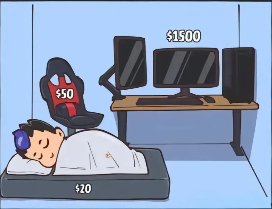 tempat tidur nanti dulu, pc nomer satu #fyp #rtx #pc #rakitpc #setupgaming #turu 