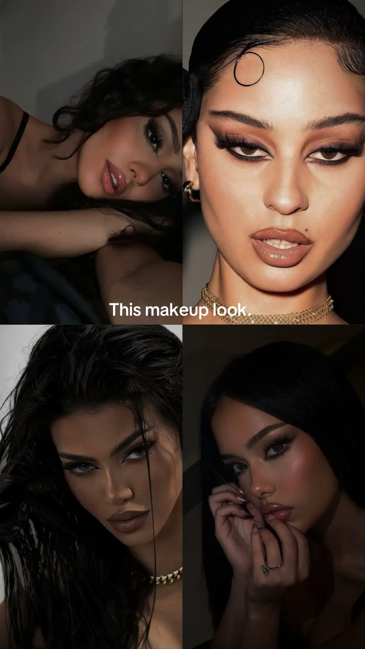 #makeup #dark #black 