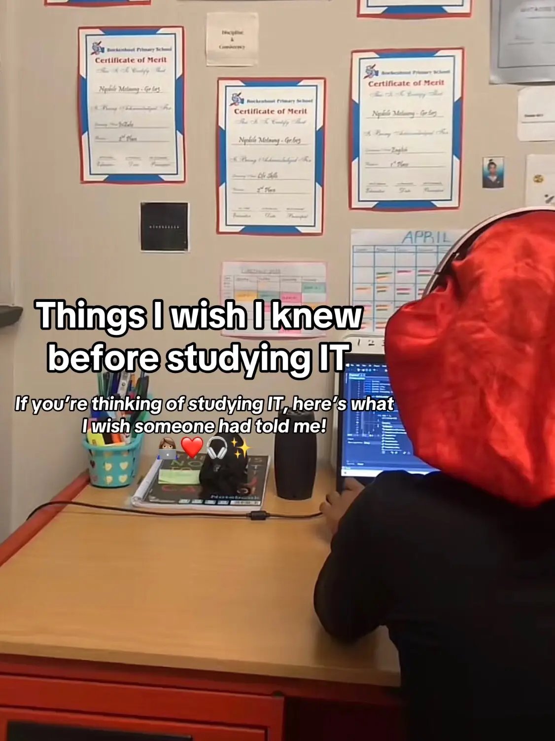 If you're already studying IT, what’s one thing YOU wish you knew?  #nqobilesdiary #fypp #studytok #student #itstudent #informationtechnology #tips #studytips #university #universitylife #universitytips #fyp 