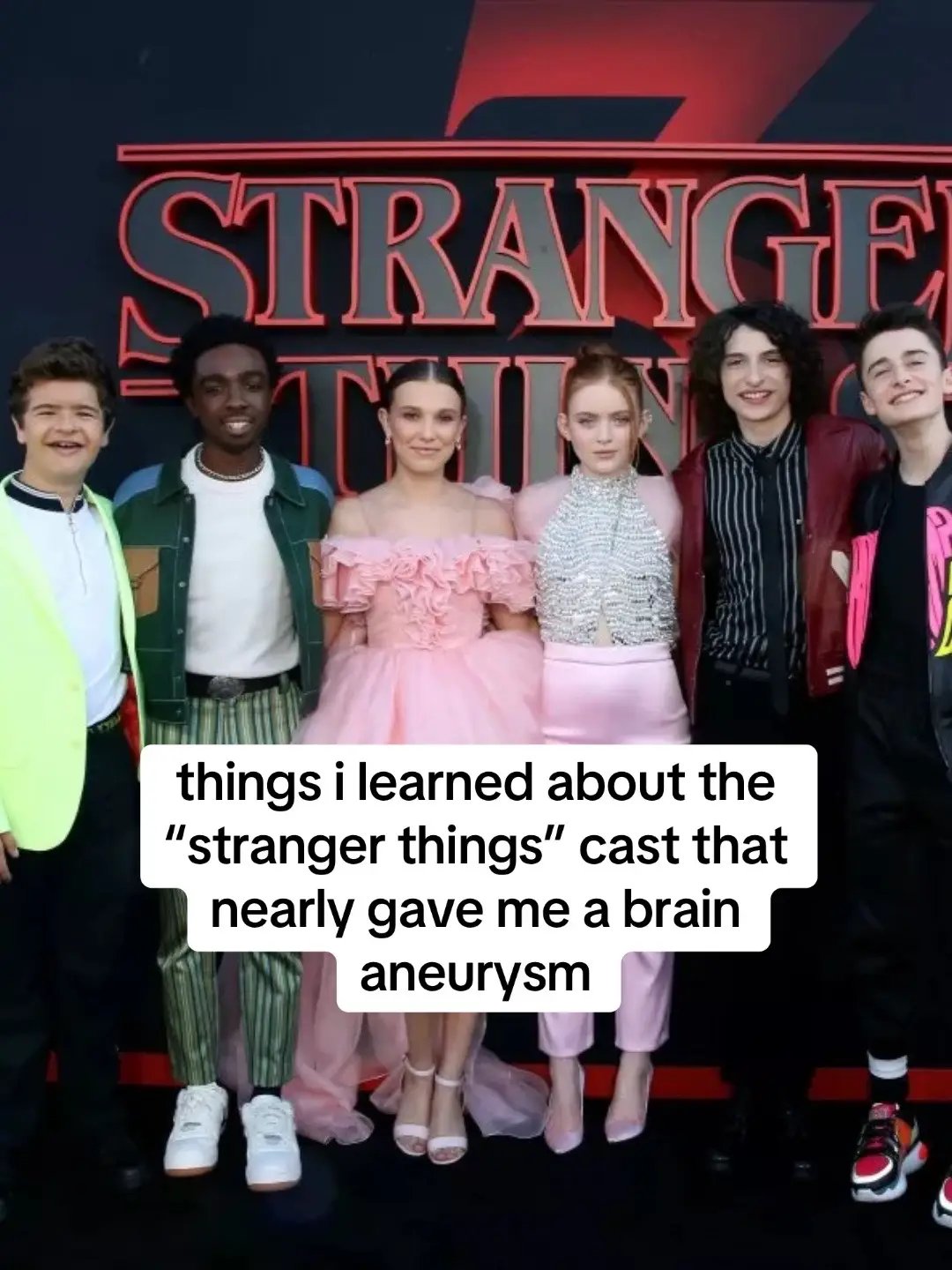 i will never get over the last one. #strangerthings #strangerthingscast #gatenmatarazzo #dustinhenderson #sadiesink #maxmayfield #millybobbybrown #elevenhopper #noahschnapp #willbyers #fyp #viral 